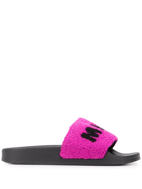 Marni Fluffy Logo Slides - Farfetch