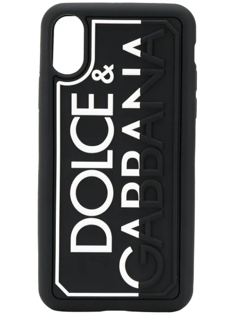 Dolce & Gabbana حافظة iPhone X-XS بطبعة