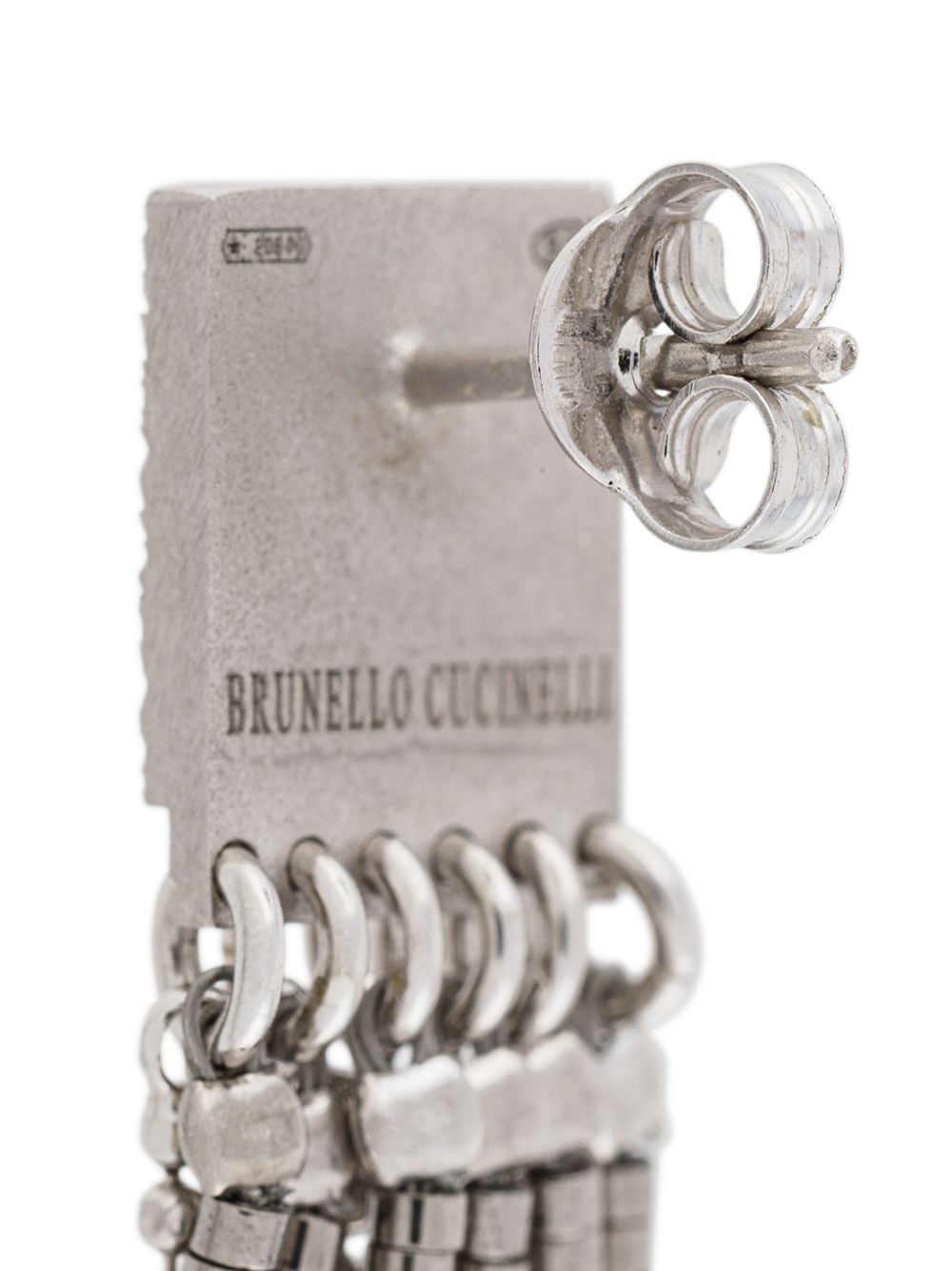 фото Brunello cucinelli серьги с бахромой