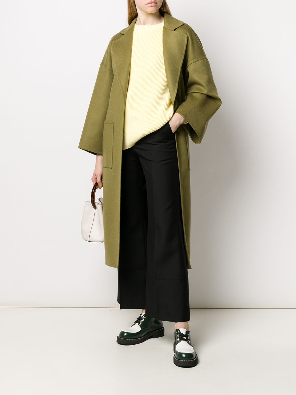 фото Loewe side slits ribbed jumper