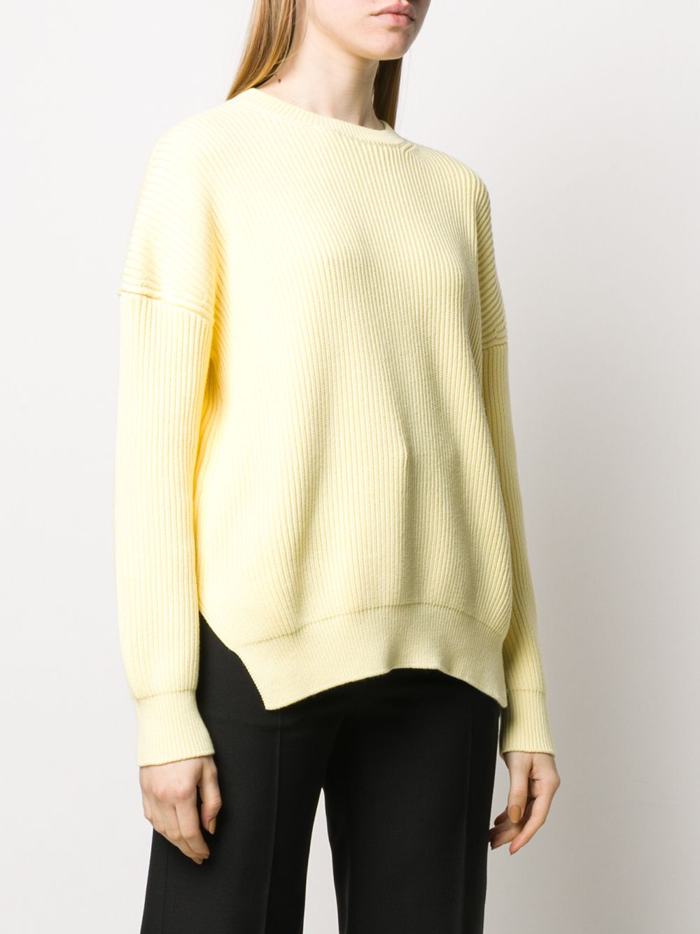 фото Loewe side slits ribbed jumper