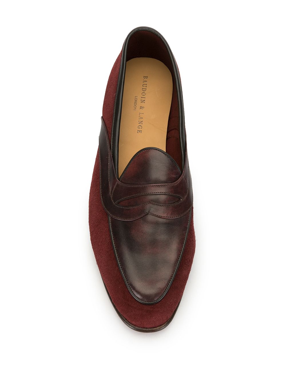 фото Baudoin & lange sagan classic saddle loafers