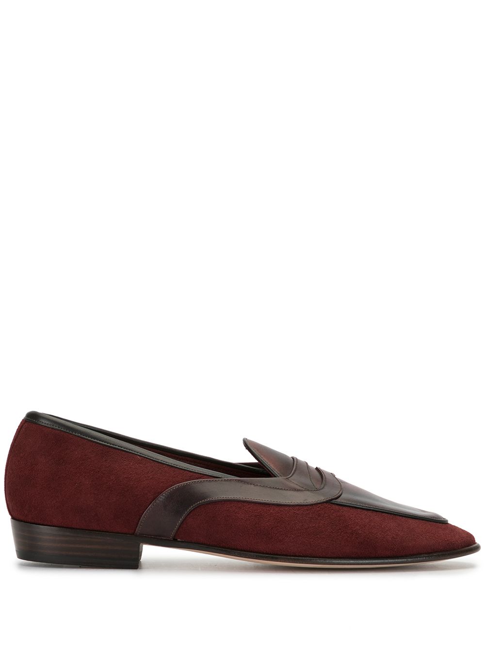 фото Baudoin & lange sagan classic saddle loafers