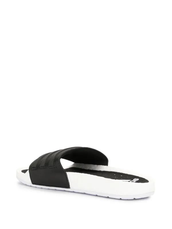 Adidas Adilette Boost Slides | Black | FARFETCH