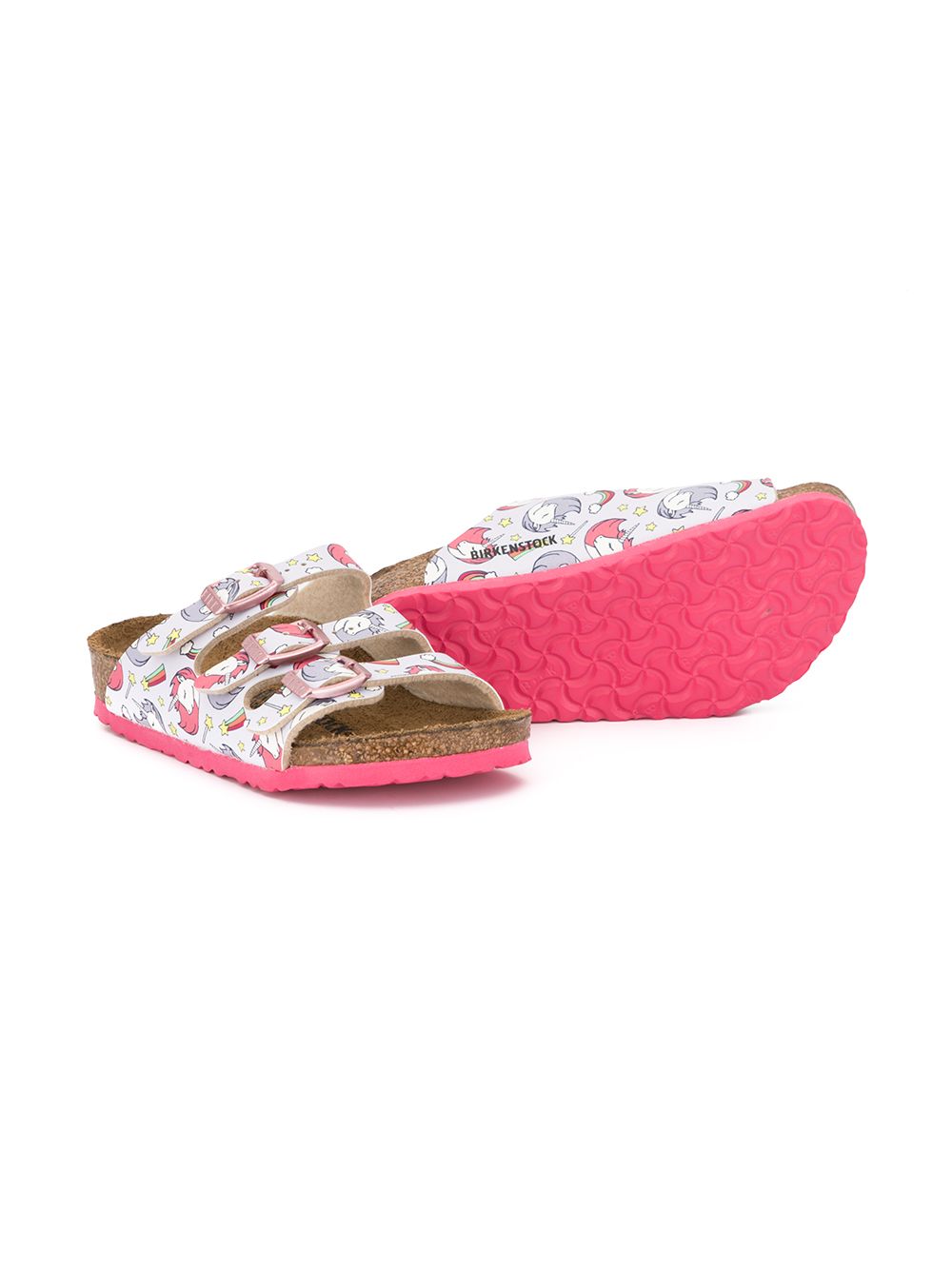 фото Birkenstock kids сандалии unicorn с пряжкой