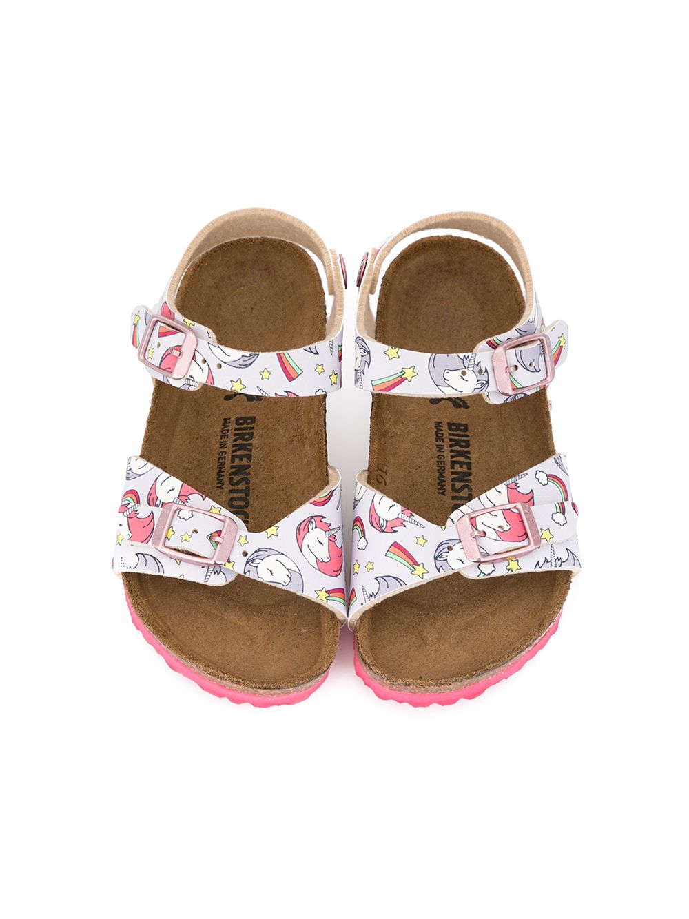 фото Birkenstock kids сандалии unicorn с пряжкой