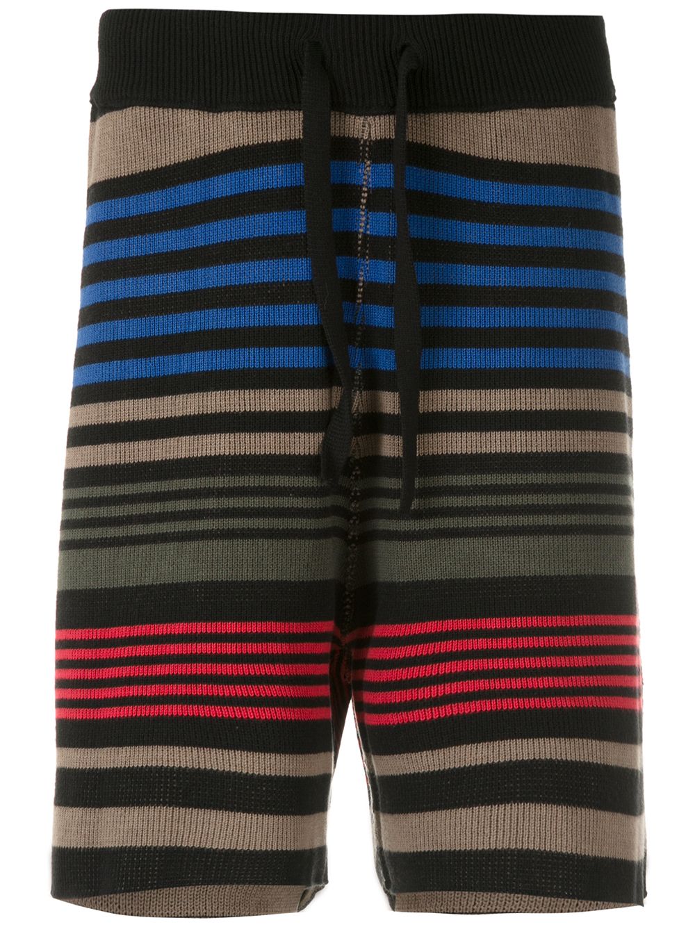 фото Osklen шорты douple mixed stripes