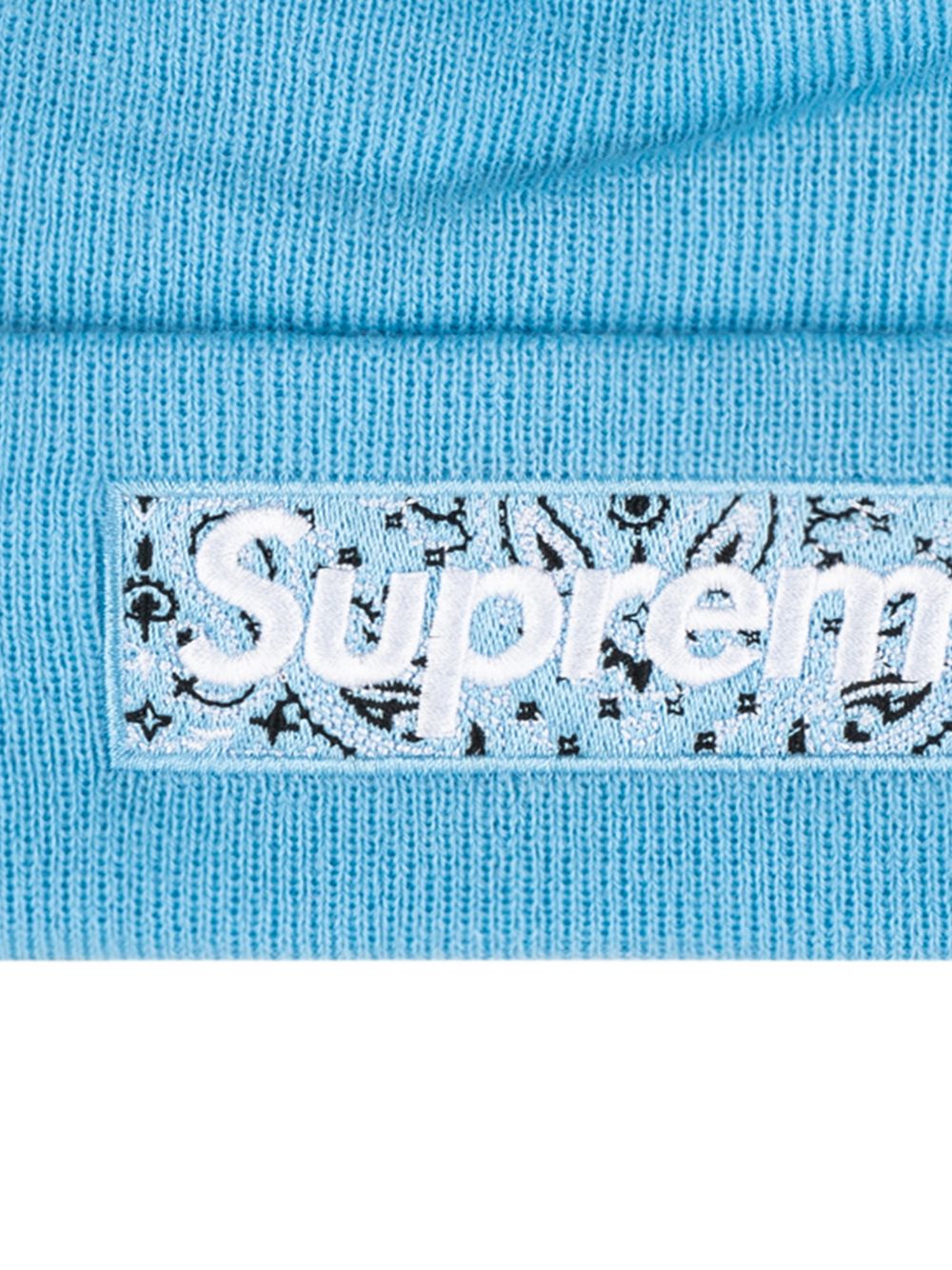 Supreme x New Era muts met logo - Blauw