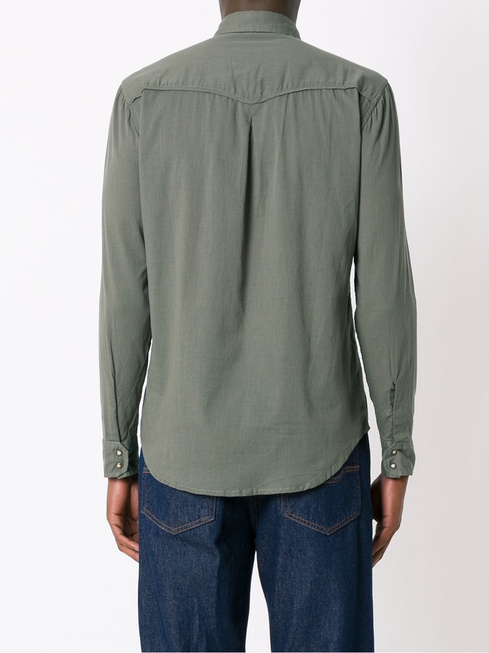 Osklen Travel Long-sleeved Shirt In Green | ModeSens