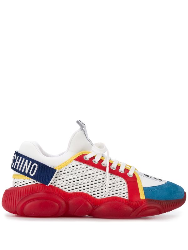 moschino teddy sole trainers