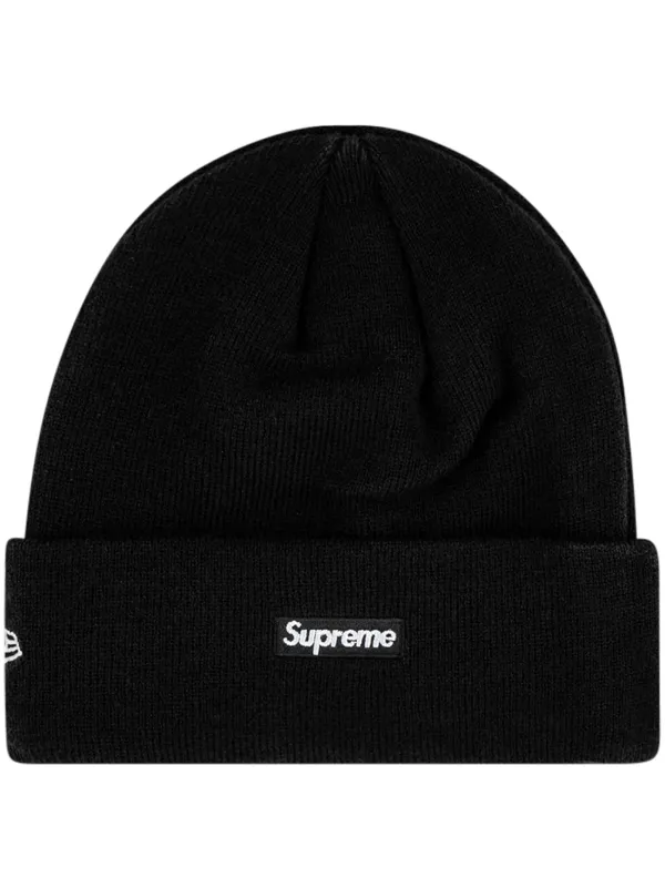 supreme s logo beanie