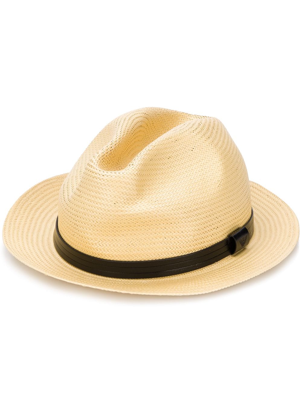 фото Emporio armani шляпа-федора с логотипом