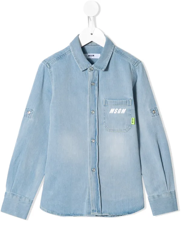 Msgm denim shirt Clearance