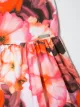 MSGM Kids tiered-skirt floral-print dress