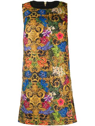 versace floral dress