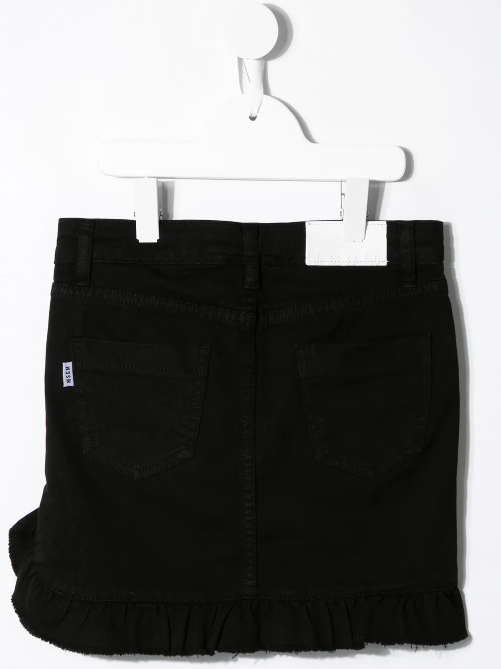 MSGM Kids jupe en denim à volants | Jupes en jean | Image 2