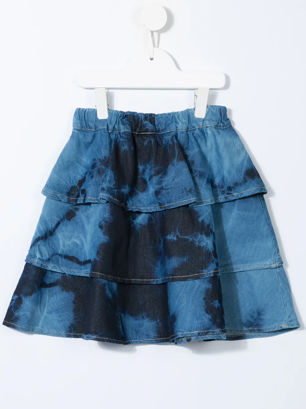 MSGM Kids jupe imprimée à volants superposés | Jupes décontractées | Image 2