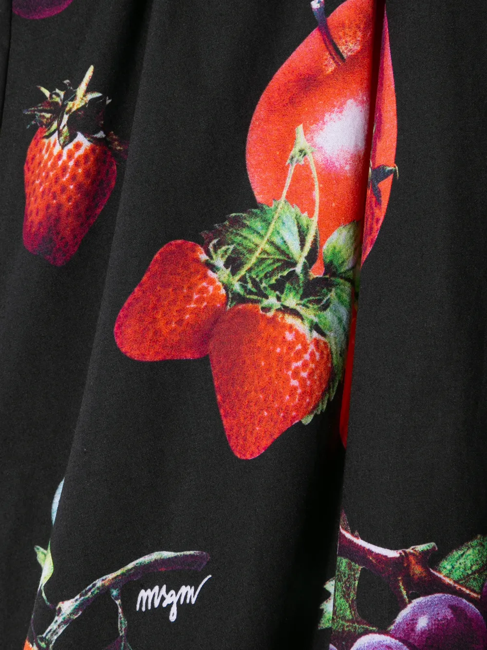MSGM Kids fruit-print flared skirt | Skirts | Image 3