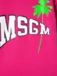 Msgm Kids تيشيرت برقبة دائرية وشعار الماركة
