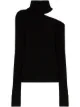 Image 1 of PAIGE Raundi cold-shoulder turtleneck sweater