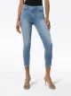 PAIGE Halbhohe Skinny-Jeans