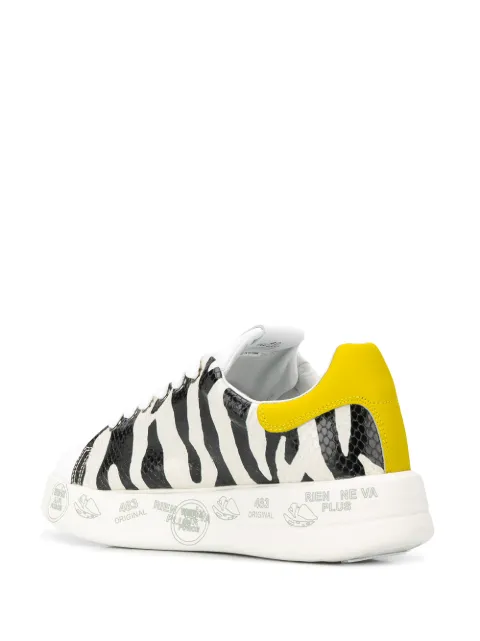 Premiata Spring Summer 2021 belle zebra print sneakers - BELLE 4537