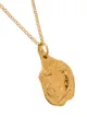 Alighieri Snake 24kt yellow gold-plated necklace