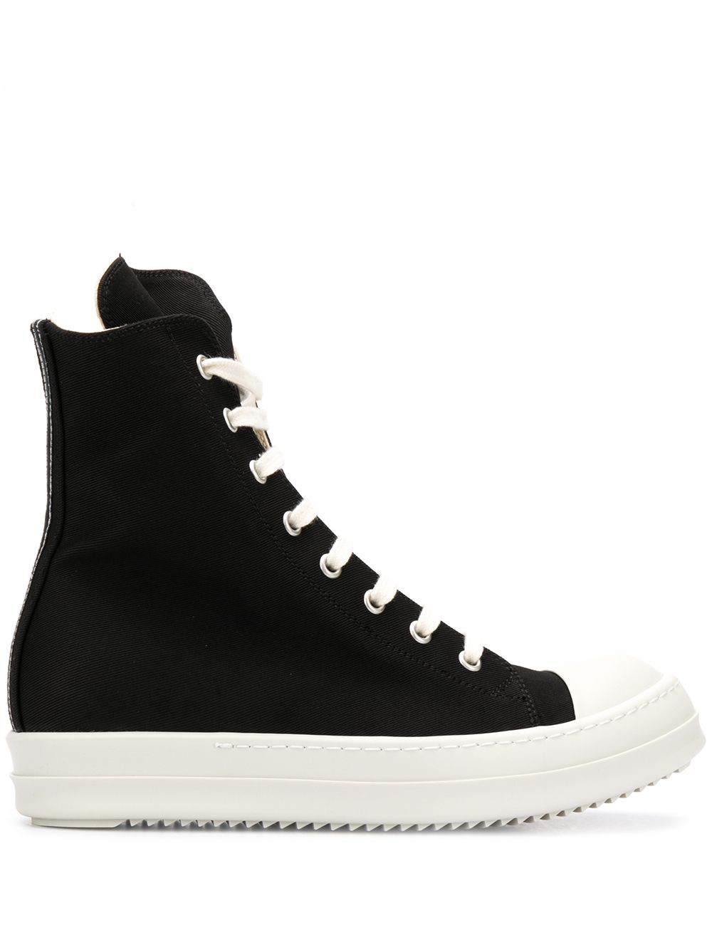 фото Rick owens drkshdw высокие кеды на платформе