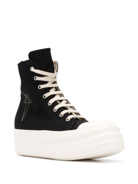 rick owens drkshdw platform sneakers