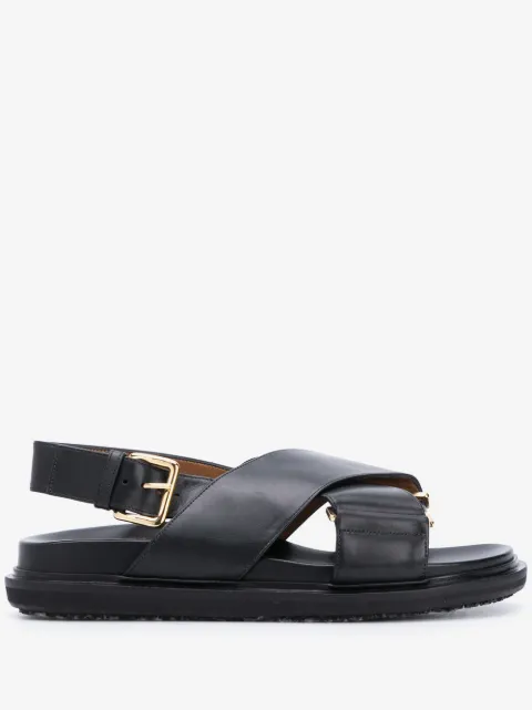 Marni sandalias Fussbett