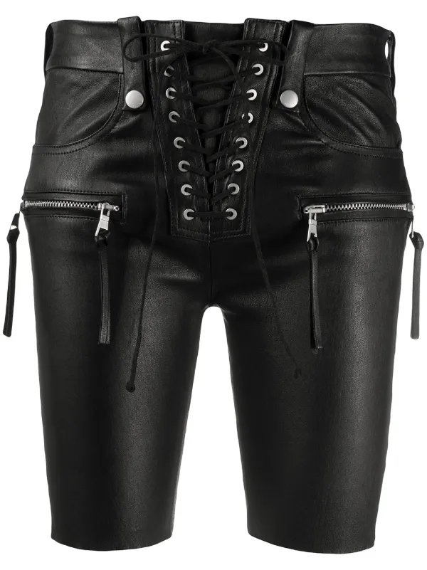 Unravel Project Lace Up Front Leather Shorts Ss20 Farfetch Com - Black Lace Up Leather Shorts Unravel Project Lace Up Front Leather Shorts Ss20 Farfetch Com - Black Lace Up Leather Shorts
