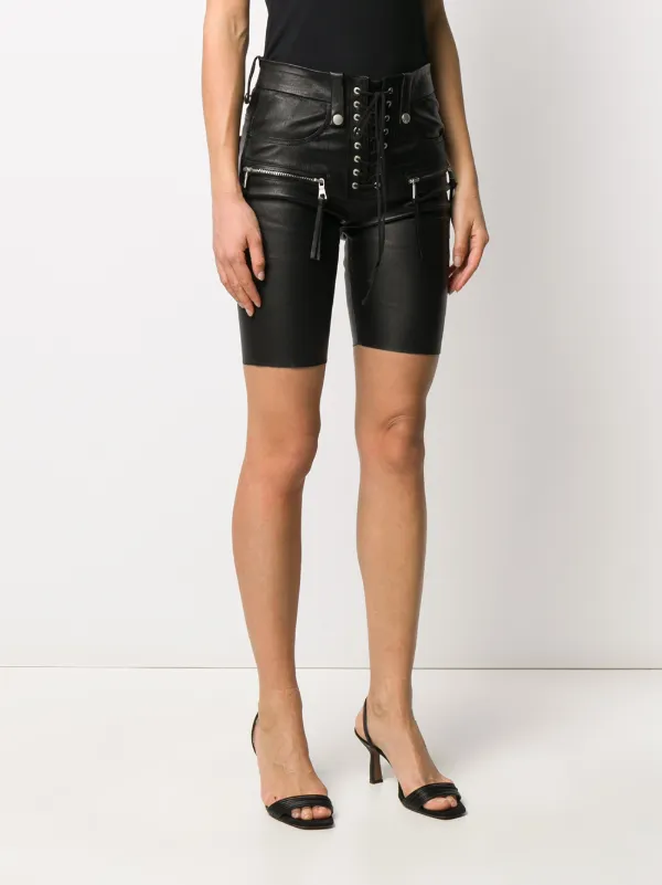 UNRAVEL PROJECT lace-up Front Leather 