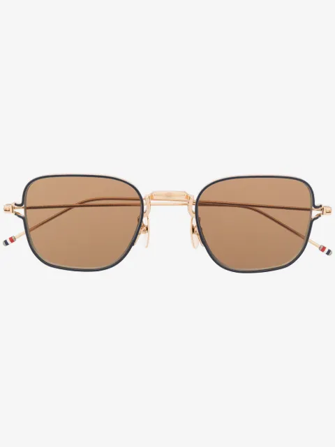 Thom Browne Eyewear Zonnebril met vierkant montuur