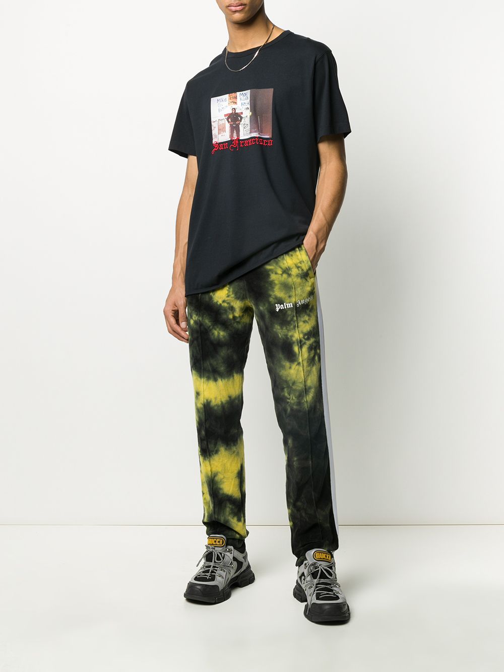 фото Heron preston printed embroidered logo t-shirt