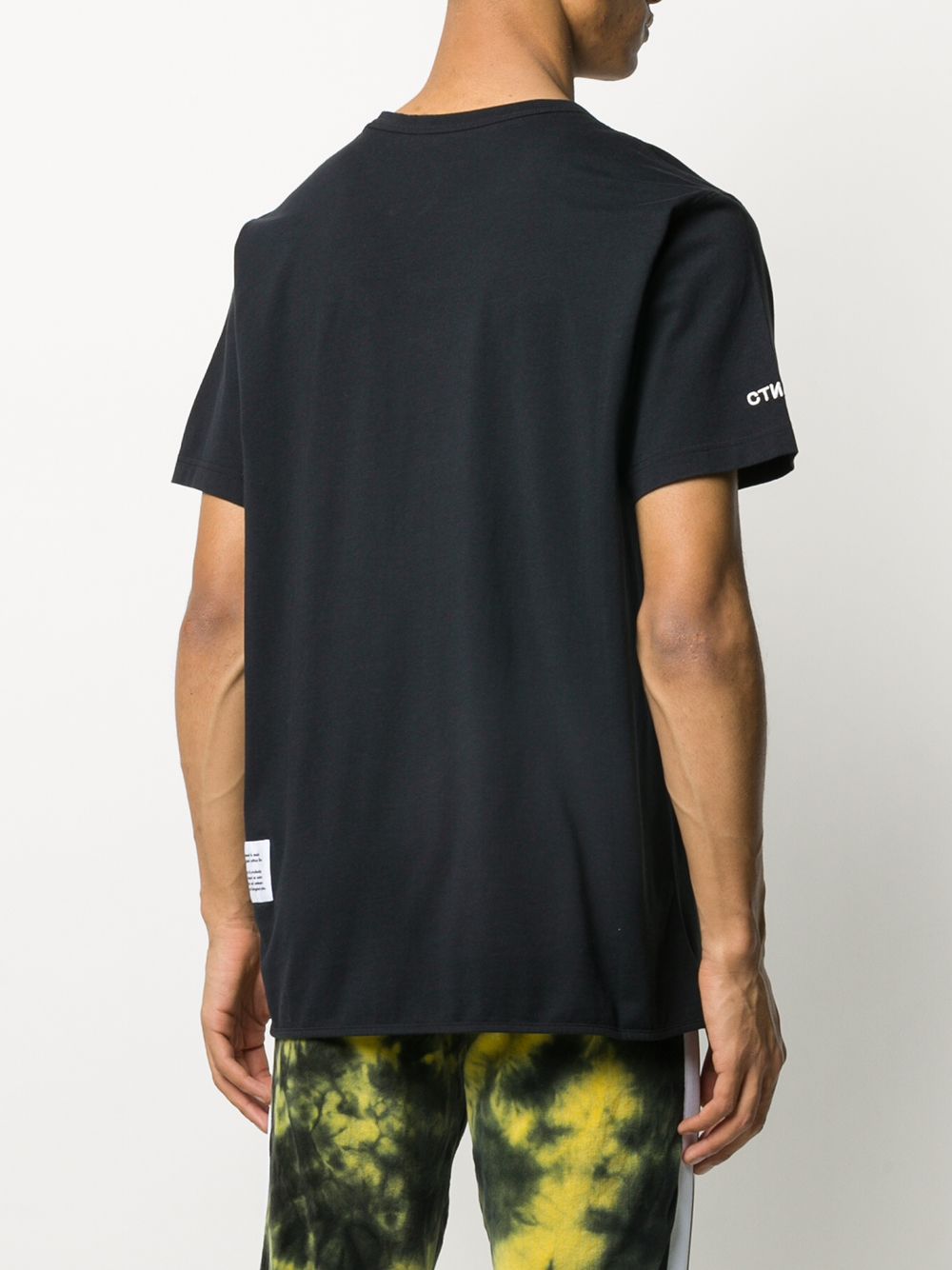 фото Heron preston printed embroidered logo t-shirt