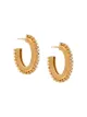 Image 1 of Marni crystal-embellished hoop earrings
