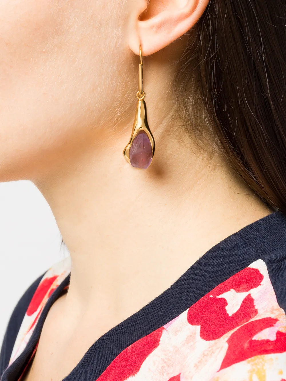 Marni Oorhangers met steen - Goud