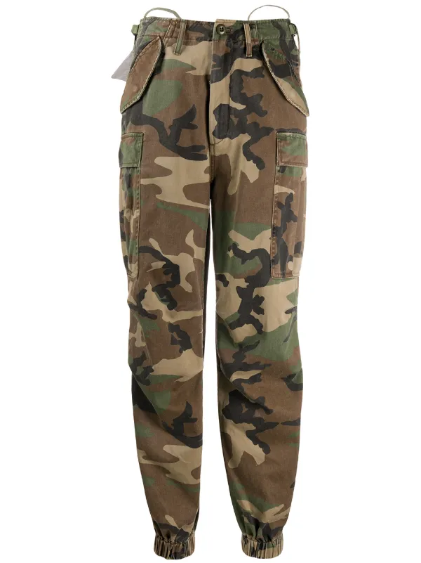 camo pants tapered