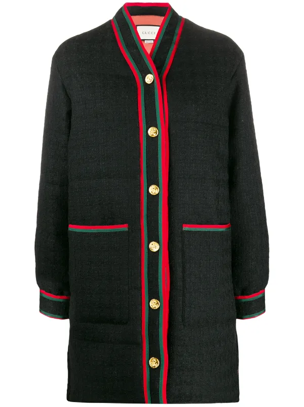 gucci tweed coat