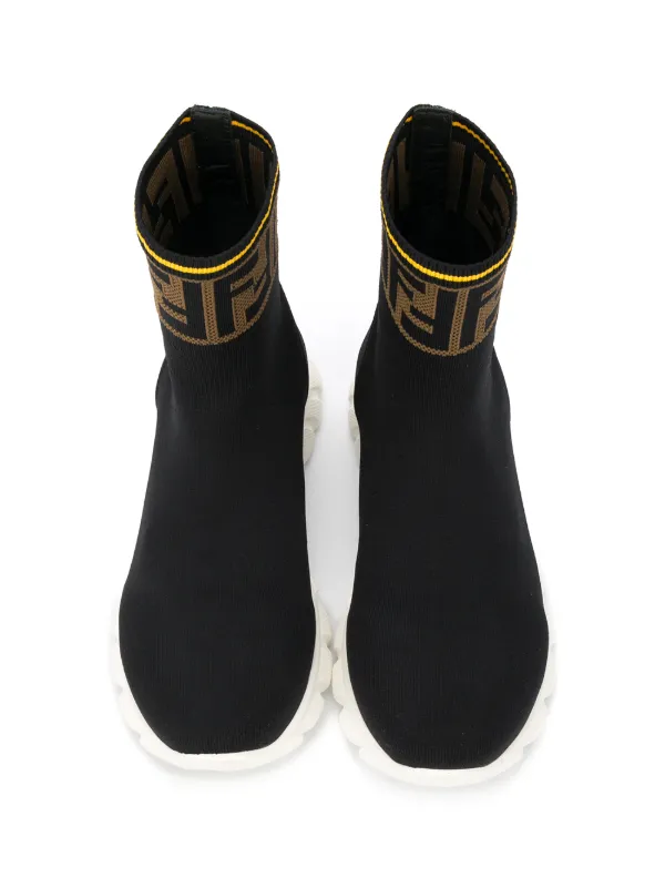 kids fendi sock trainers