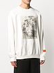Heron Preston bird front print sweatshirt