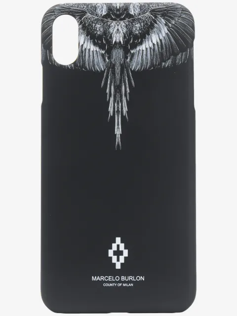 COUNTY OF MILAN wings print iPhone XS Max case