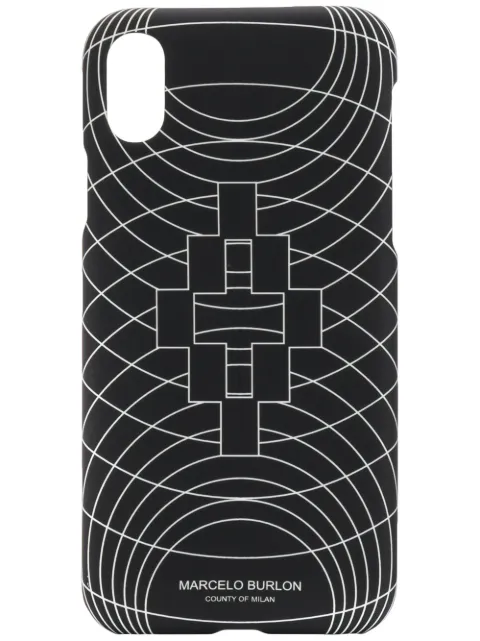 COUNTY OF MILAN Wireframe iPhone XS case