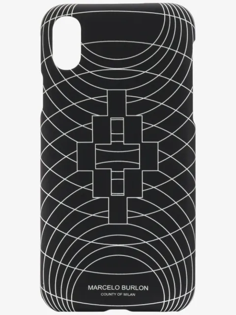 COUNTY OF MILAN Wireframe iPhone XS case