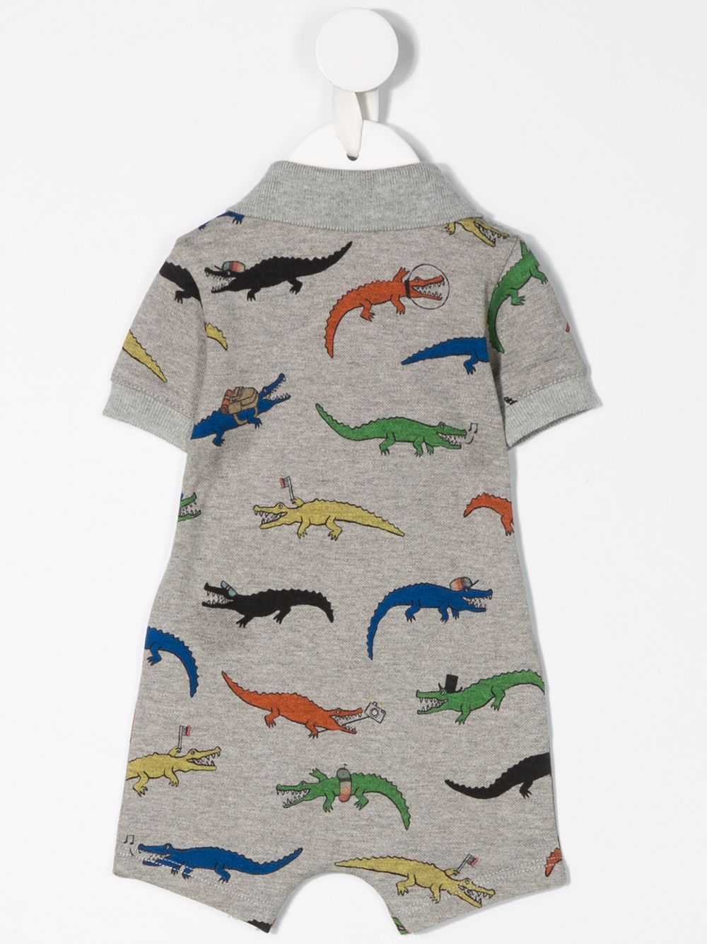 фото Paul smith junior alligator-print romper