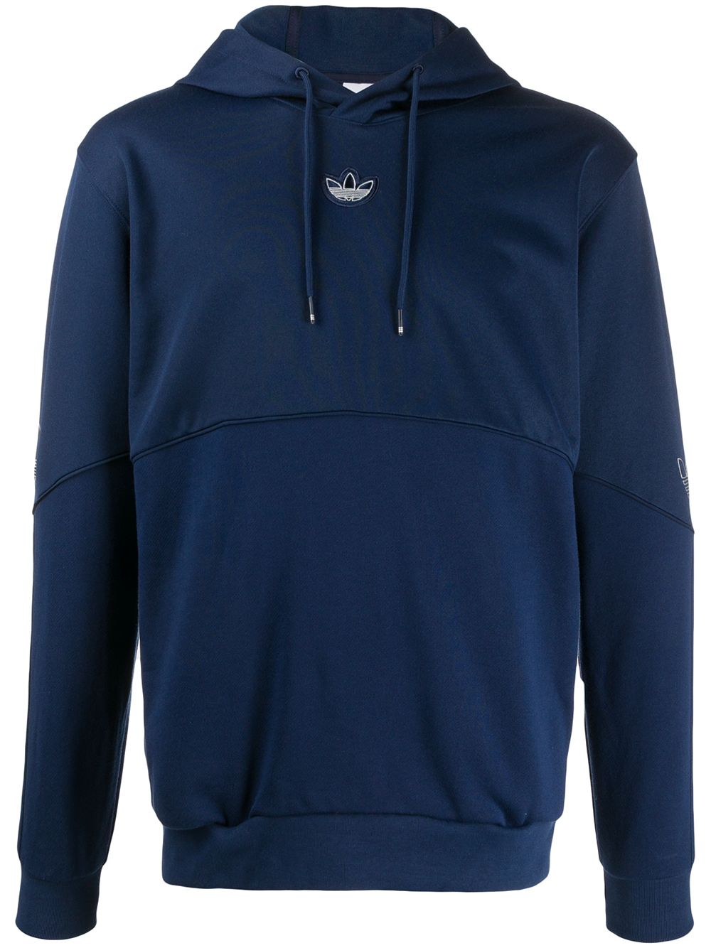 Adidas Originals Embroidered Logo Sweatshirt In Blue