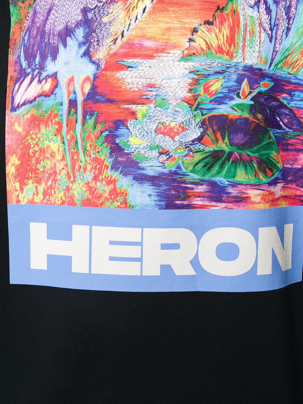 фото Heron preston футболка с принтом