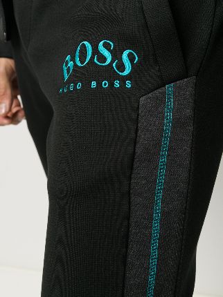 embroidered logo track pants展示图