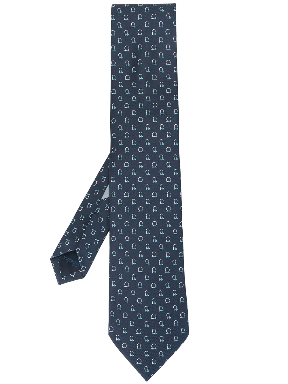 Salvatore Ferragamo Gancini-pattern tie Salvatore Ferragamo Gancini-pattern tie