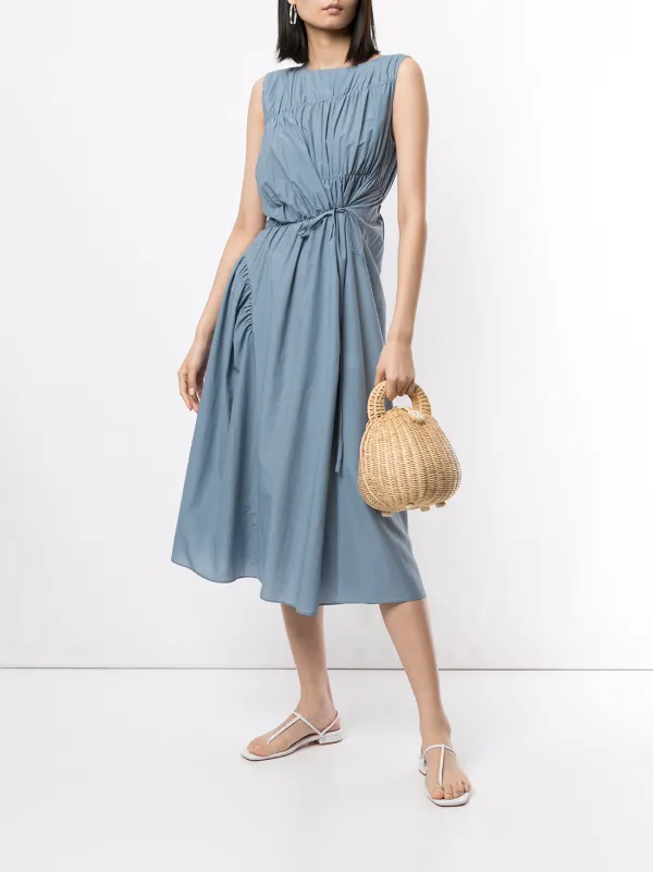 ruched shift dress Goen.J multi-directional ruched shift dress